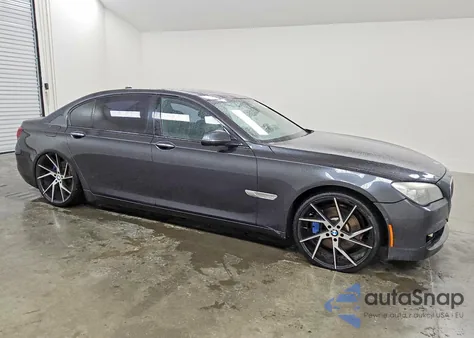 2014 BMW 750 Li from USA, damaged, VIN WBAYE8C52ED136427